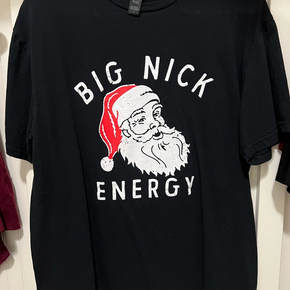 Santa “Big Nick Energy” Graphic T-Shirt